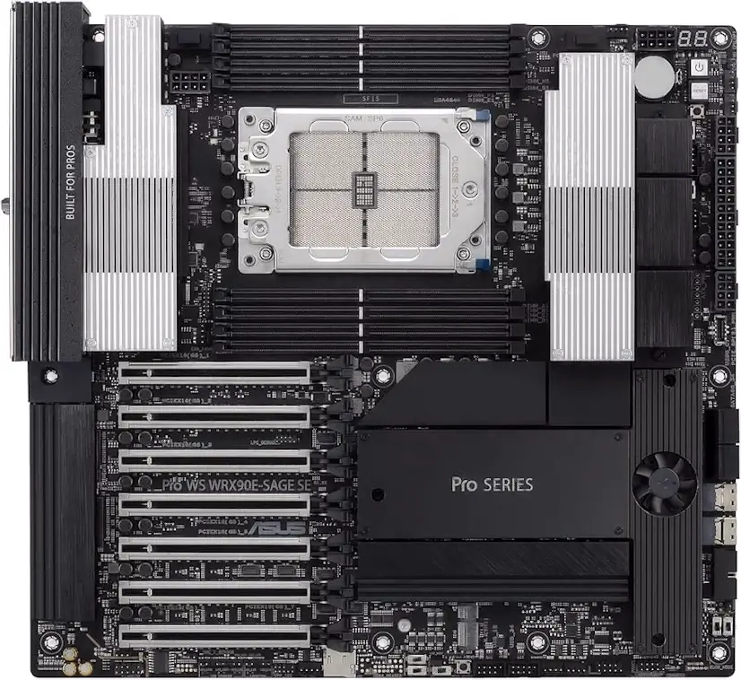 Montaje Placa Base ASUS PRO WS W890-SAGE-SE Navalafuente Navalafuente PC - Montaje Placa Base ASUS PRO WS W890-SAGE-SE Navalafuente