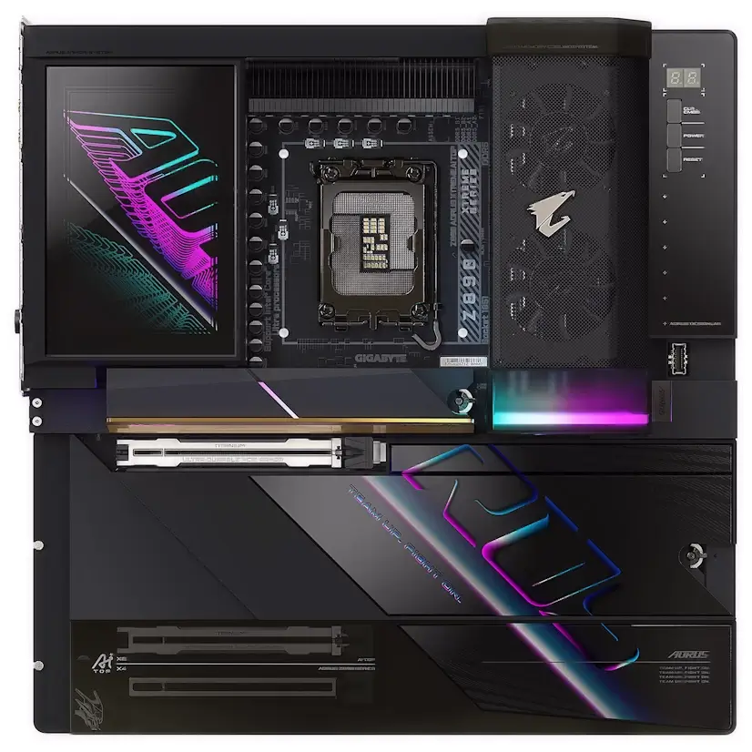 Montaje Placas Base GIGABYTE Z890 AORUS XTREME AI TOP Gaming PC Navalafuente Montaje Placa Base GIGABYTE Z890 AORUS XTREME AI TOP Gaming PC Navalafuente