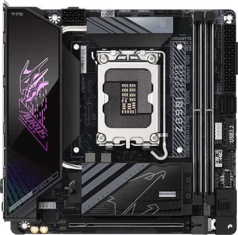 Montaje Placas Base Gigabyte Z890I AORUS ULTRA Gaming PC Navalafuente Montaje Placa Base Gigabyte Z890I AORUS ULTRA Gaming PC Navalafuente